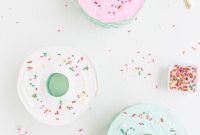 Donut Ice Cream Cake Creation