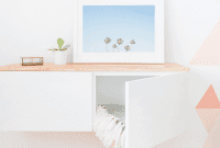Craft Your Own Floating Credenza from IKEA