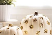 Sparkling Polka Dot Pumpkin Craft