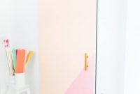 Modern Color Block Barn Door Build