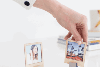 Wooden DIY Photo Display for Cherished Memories
