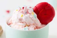 Decadent Homemade Macaron Ice Cream