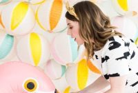 Colorful Beach Ball Party Backdrop
