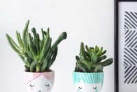 Sculpt Your Own Mini Face Planters