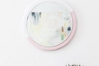 Stylish DIY Color Block Hanging Mirror