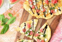 Watermelon Feta Flatbread: Sweet Meets Savory
