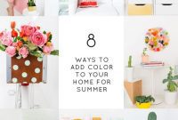 8 Summer DIY Projects to Infuse Your Home with Color