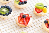 Colorful Fruit Pizza Cookies