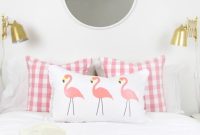 Flamingo Lumbar Love Without a Stitch