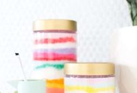 Rainbow Layered Sugar Scrub Craft