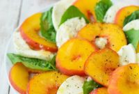 Caprese’s Peachy Summer Twist