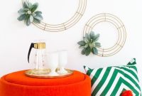 Easy Geometric Wreath Craft