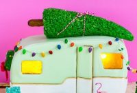 Sweet Gingerbread Camper Project with Printable Template