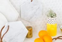 High-End Look, Low-Cost DIY: Hanging Marble Server for Under $5
