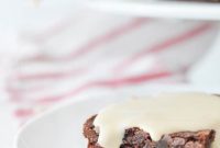 Gingersnap Brownies with Molasses Swirl