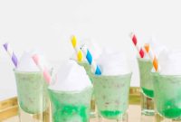 Decadent Chocolate Mint Creme de Menthe Ice Cream Shooters