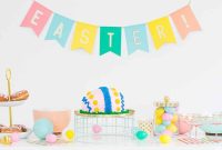 Instant Hoppy Easter Dessert Display