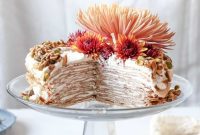 Aromatic Chai Crepe Cake Delight