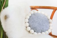 Fluffy Snowball Pillow Creation