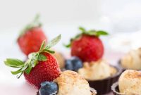 Sweet & Savory Chocolate Fruit Cheese Cups