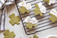 Emerald Matcha White Chocolate Cookies