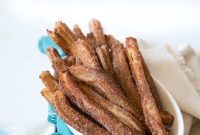 Sweet Cinnamon Churros, Spicy Chili Chocolate
