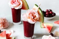 Cherry Watermelon Frosé Delight