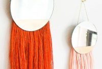 Handmade Bohemian Fringe Mirror