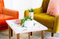 Stylish Faux Terrazzo Coffee Table DIY