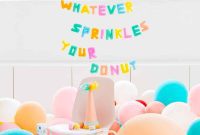 DIY Paper Balloon Letter Garland