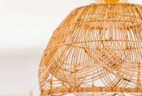 Woven Basket Pendant Light