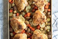 Easy One Pan Lemon Rosemary Chicken