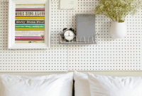 Personalized Pegboard Headboard Project