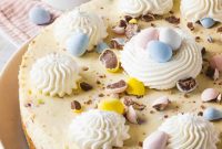 Pastel Perfection Easter Cheesecake