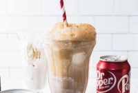 Decadent Homemade Dr. Pepper Vanilla Float