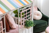 Vibrant DIY Toddler Playhouse Bed