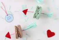 Handcrafted Love Arrow Cookie Toppers