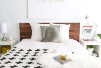 Ikea Headboard Transformed with Stikwood