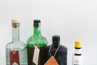 Handmade Leather Bar and Drink Tags