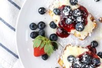 Grill-Kissed Pound Cake with Mascarpone and Berries