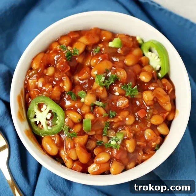 No Oven, No Sweat: 33 Summer Slow Cooker Recipes 35 Crockpot Barbecue Baked Beans Recipe for easy summer crockpot recipes