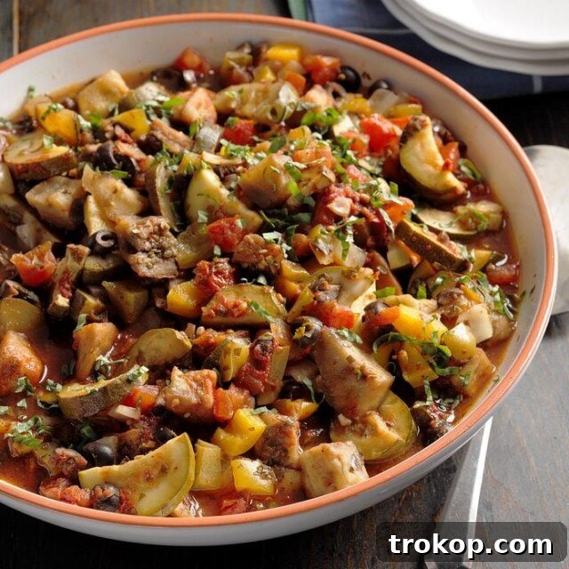 No Oven, No Sweat: 33 Summer Slow Cooker Recipes 6 Slow-Cooker Ratatouille for best crockpot recipes for summer