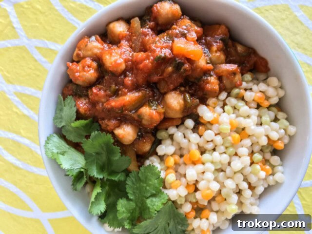 No Oven, No Sweat: 33 Summer Slow Cooker Recipes 10 Slow Cooker Moroccan Chickpea Stew with Couscous