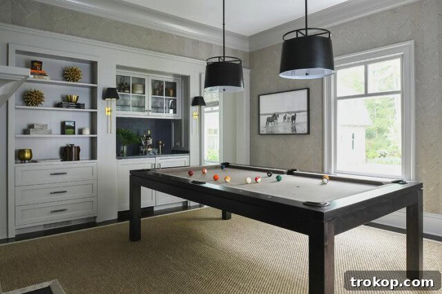 Game Room Wet Bar Design