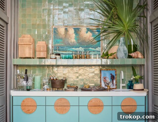 Outdoor Wet Bar Idea