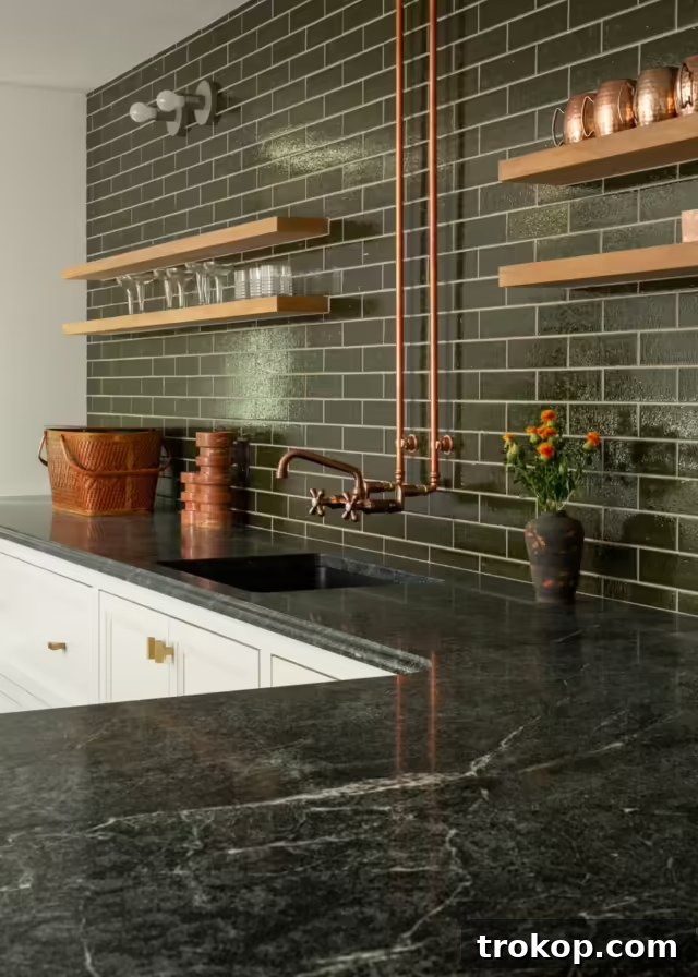 Mix Materials Wet Bar Designs