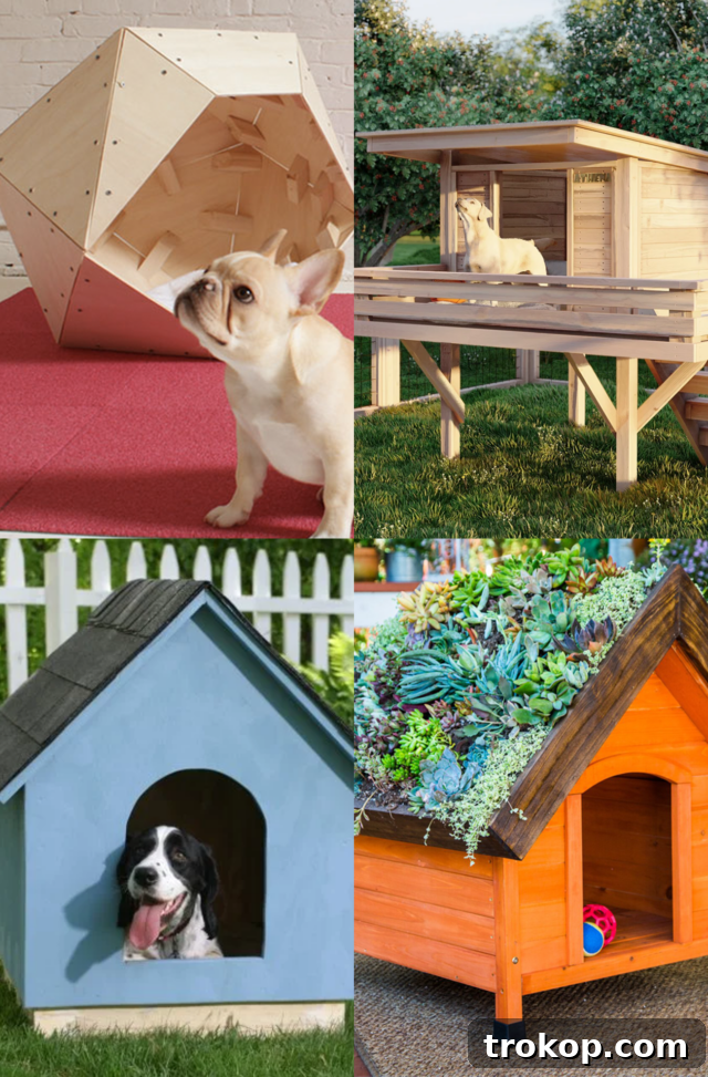 Craft the Perfect Canine Retreat: DIY Dog House Ideas 2 DIY Dog House