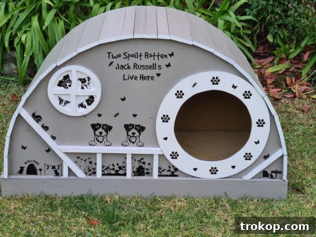 Craft the Perfect Canine Retreat: DIY Dog House Ideas 18 Hobbit Style Dog House for DIY dog houses