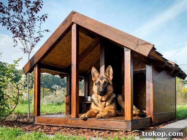 Craft the Perfect Canine Retreat: DIY Dog House Ideas 19 How To Build A Pallet Dog House