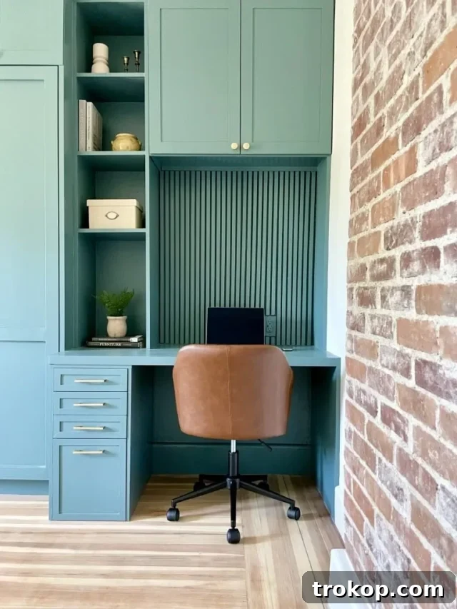 16 Game-Changing Ikea Desk Hacks for a Smarter Space 13 Sophisticated IKEA Alex drawer desk hack with bead board and custom hardware